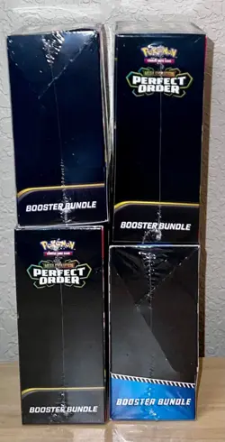 Pokemon Booster Bundle Lot Black Bolt, Phantasmal Flames, Perfect Order x2 - Image 4