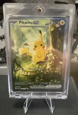 2026 Pokemon Pikachu EX 276/217 SIR Special Illustration Rare Ascended Heroes! - Image 2