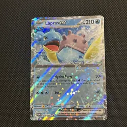 Pokemon TCG Perfect Order - Lapras Ex 022/088 Double Rare Holo Foil - Pack Fresh - Image 1