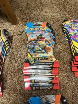 75 Pokemon Mega Evolution Sleeved Booster Packs - Image 3