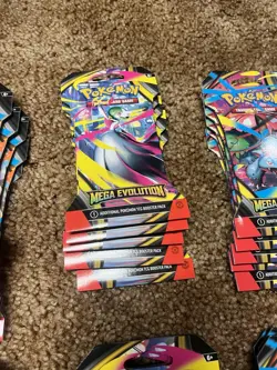 75 Pokemon Mega Evolution Sleeved Booster Packs - Image 4