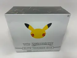 Pokemon TCG: 25th Anniversary Celebrations Elite Trainer Box (ETB) 2021 SEALED c - Image 1