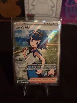 Pokemon TCG Lana's Aid 207/167 Twilight Masquerade Ultra Rare Holo Eng - Image 1