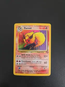 Flareon 3/64 - Pokemon TCG Jungle Set - Holo - HP - Image 1