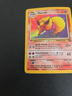 Flareon 3/64 - Pokemon TCG Jungle Set - Holo - HP - Image 3