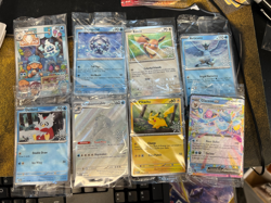 Pokemon SEALED Set of 8 Holiday Calendar 2025 Promos!! - Image 1