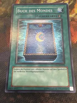 YUGIOH Book Of Moon CHAMPION PACK 1 CP01 Super Rare GERMAN - Image 1