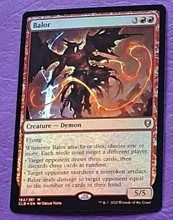 MTG Balor Commander Legends: Battle for Baldur's Gate Foil Mythic NM - Image 1