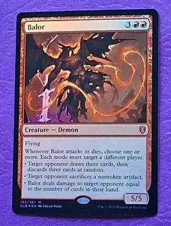 MTG Balor Commander Legends: Battle for Baldur's Gate Foil Mythic NM - Image 4