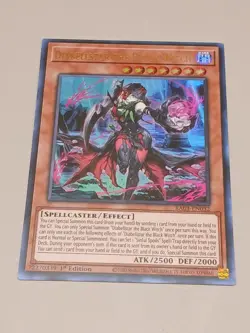 YuGiOh Diabellstar the Black Witch RA03-EN032 Ultra Rare UR - Image 1