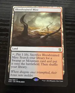Bloodstained Mire - Khans of Tarkir MTG Magic the Gathering - Image 1