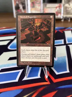 vintage magic the gathering Anvil of Bogardan Visions rare Hp Mtg - Image 1