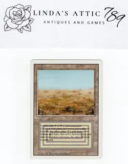 Scrubland | Magic MTG | Revised| LP | LK 037 - Image 1