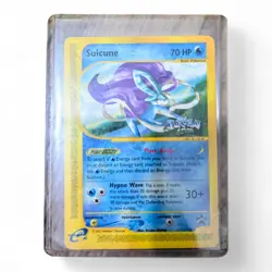 ​Suicune 53 Black Star Promo Pokemon Card E-Reader Series 2002 Vintage WotC NM - Image 1
