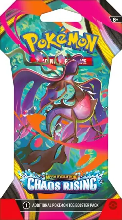 Pokemon TCG ME04: Chaos Rising Sleeved Booster Pack - Sealed - PRESALE (5/22/26) - Image 4