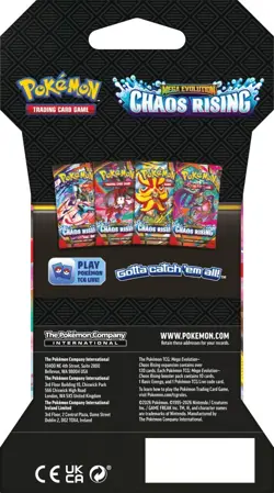 Pokemon TCG ME04: Chaos Rising Sleeved Booster Pack - Sealed - PRESALE (5/22/26) - Image 5