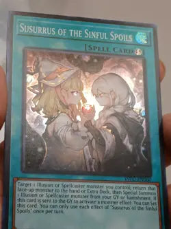 Yugioh INFO-EN060 - Susurrus of the Sinful Spoils - Super Rare - Image 3