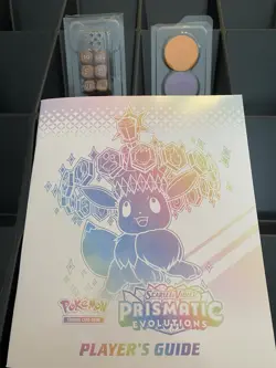 Pokemon - Prismatic Evolutions - Eevee BINDER w/Counters & Player Guide - NEW - Image 2