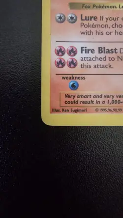 NINETALES - 12/102 - Base Set SHADOWLESS - Holo - Pokemon Card - MP/HP - Image 3