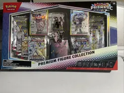 Pokemon TCG Prismatic Evolutions Premium Figure Collection New Ripped Box - Image 1