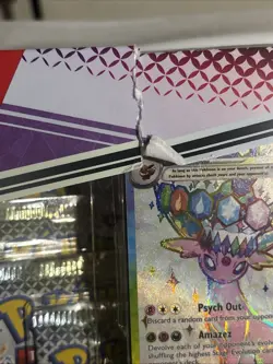 Pokemon TCG Prismatic Evolutions Premium Figure Collection New Ripped Box - Image 2