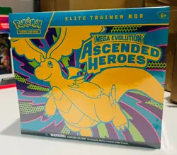 Pokemon Mega Evolution Ascended Heroes Elite Trainer Box ETB - Sealed & New - Image 1