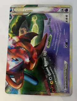 Rayquaza & Deoxys Legend (Bottom) 90/90 Ultra Rare Undaunted Pokemon Card - Image 1