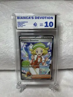 BIANCA'S DEVOTION - 2024 POKEMON TEMPORAL FORCES - ACE GEM MINT 10 - POKEMON TCG - Image 1