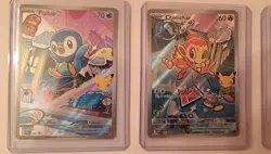 Pokemon 2026 First Partners Illustration Collection Promo Set - Sinnoh Starters - Image 2