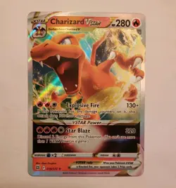 Charizard VSTAR 18/172 Brilliant Stars Holo Ultra Rare Pokemon TCG - Image 1