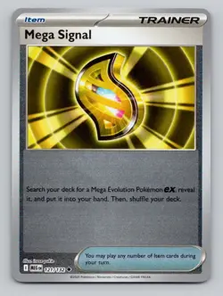 Reverse Holo Mega Signal 193/217 Common ME: Ascended Heroes Pokemon - Image 1