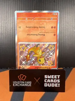 Charmander 109/091 Shiny Rare Paldean Fates Pokemon Near Mint - Image 3