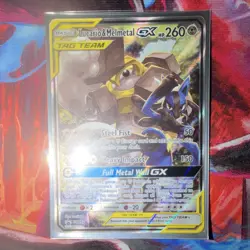 Pokemon Lucario & Melmetal GX TAG TEAM Promo Holo SM192 SM Basic HP 260 - Image 1