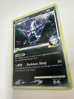 2009 Pokemon Platinum Rising Rivals Darkrai G #3/111 Reverse Holo - TCCCX - Image 2