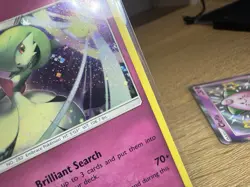 🌀 Pokemon Gardevoir Cosmos Holo w/ Swirl Rare Promo 141/214 TCG Lost Thunder - Image 2