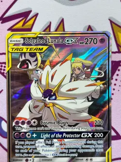Pokemon TCG - Solgaleo & Lunala GX 75/236 - Cosmic Eclipse - Tag Team - NM - Image 2