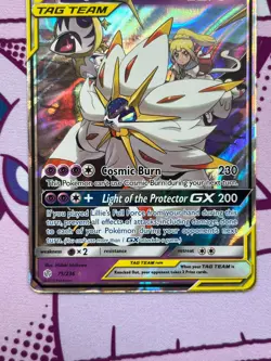 Pokemon TCG - Solgaleo & Lunala GX 75/236 - Cosmic Eclipse - Tag Team - NM - Image 3