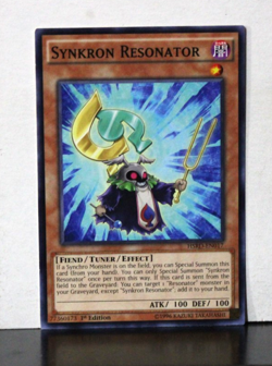 Yugioh Synkron Resonator HSRD-EN017 Common 1st ed - Image 1