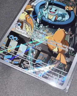 Pokemon Squirtle 148/142 Stellar Crown Full Art Rare - Image 4