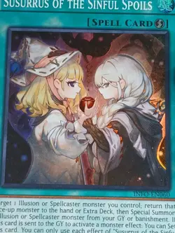 Yugioh INFO-EN060 - Susurrus of the Sinful Spoils - Super Rare - Image 3