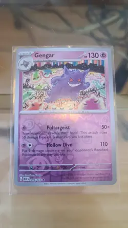 Gengar 094/165 - Scarlet & Violet 151 Reverse Holo - Pokemon TCG - NM - Image 1