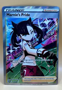 Marnie’s Pride 171/172 – Brilliant Stars (Full Art) - NM - 2022 Pokemon TCG - Image 1