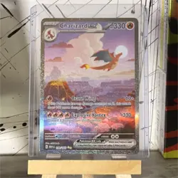 Pokemon Company Charizard ex SV 151 199/165 SIR Holo Full Art Stage 2 HP330 - Image 2