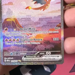 Pokemon Company Charizard ex SV 151 199/165 SIR Holo Full Art Stage 2 HP330 - Image 5