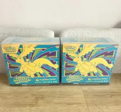 Pokemon TCG Ascended Heroes Pokemon Center ETB Sealed With Acrylic Cases X2 - Image 1