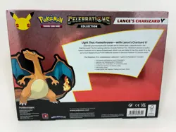 Pokemon 25th Anniversary Celebrations Lance's Charizard V Box SEALED d - Image 3