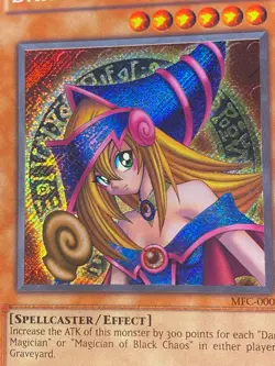 Dark Magician Girl MFC-000 (LP/MP) Secret Rare Yu-Gi-Oh! Card - Image 2