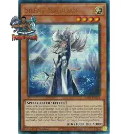 Yugioh! 1x Silent Magician RA02-EN012 Ultimate Rare 1st Ed NM - Image 1