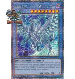 Yugioh! 1x Blue-Eyes Chaos MAX Dragon RA04-EN051 Quarter Century Secret Rare NM - Image 1