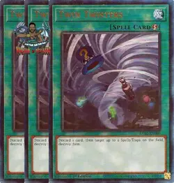 Yugioh! 3x Twin Twisters RA02-EN060 Ultimate Rare 1st Ed NM - Image 1
